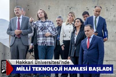 Hakkari Üniversitesi'nde Milli Teknoloji Hamlesi Başladı