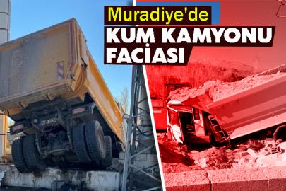 Muradiye'de Kum Kamyonu Faciası: 3 Yaralı