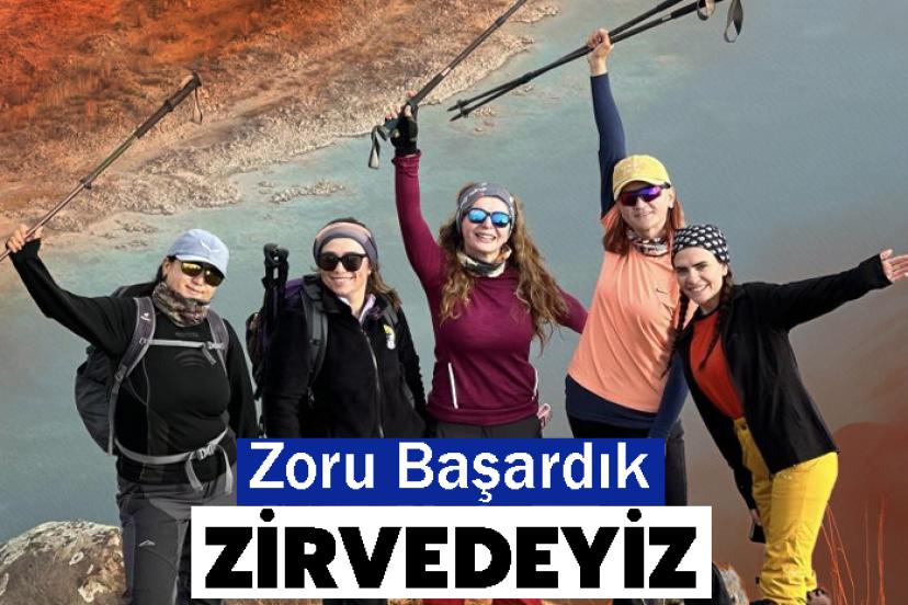 Nemrut Kalderası’nda 12 saatlik zorlu yürüyüş