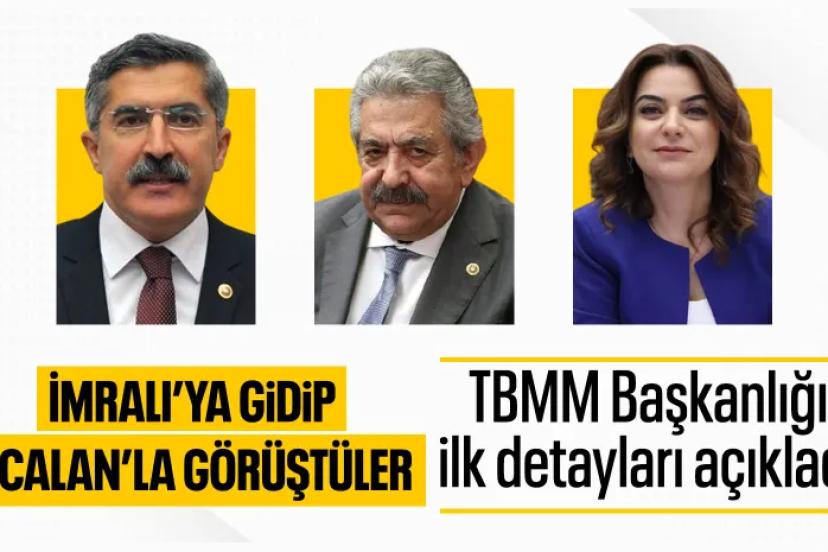 TBMM: Heyet İmralı’yı ziyaret etti