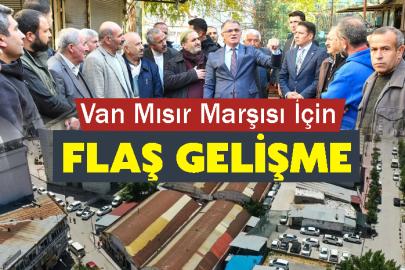 Van mısır çarşısı için flaş gelişme