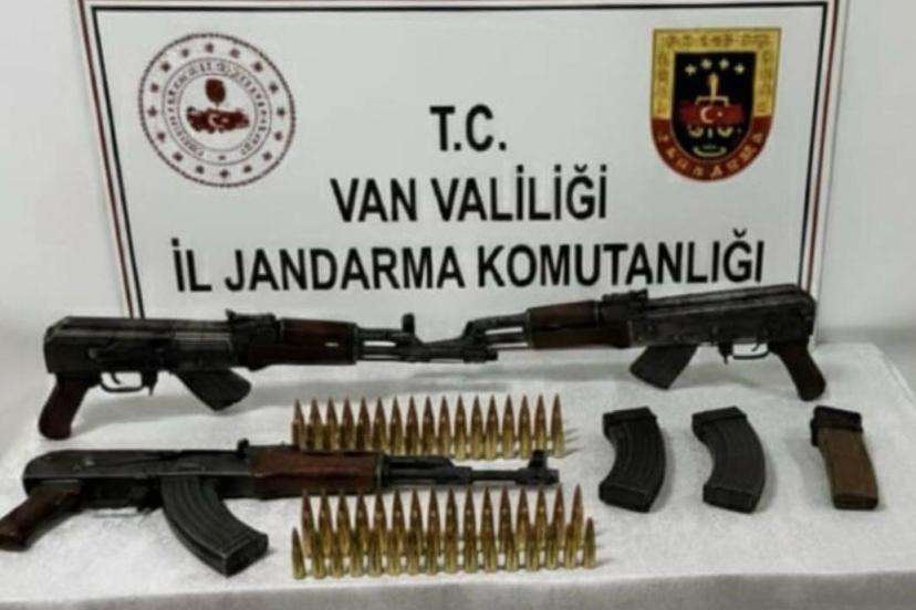Van’da 3 adet uzun namlulu silah ele geçirildi