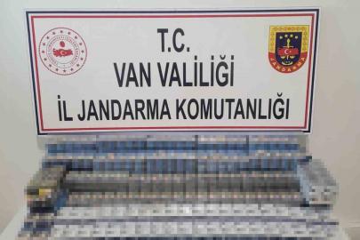 Van’da bin 314 paket kaçak sigara ele geçirildi