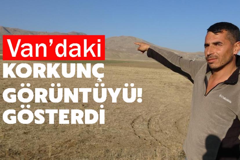 Van’da Korkunç Görüntü!