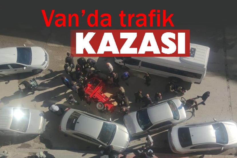 Van’da trafik kazası
