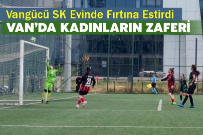 Vangücü SK Evinde Fırtına Estirdi