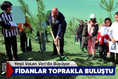 Yeşil Vatan Van'da Büyüyor: Fidanlar Toprakla Buluştu