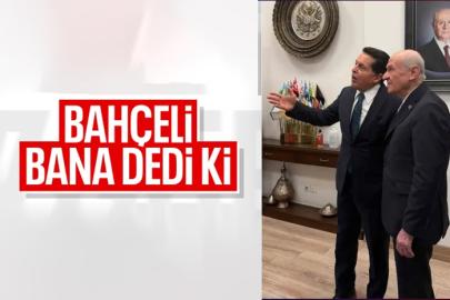 Ahmet Özer, Devlet Bahçeli ile görüşmesini anlattı