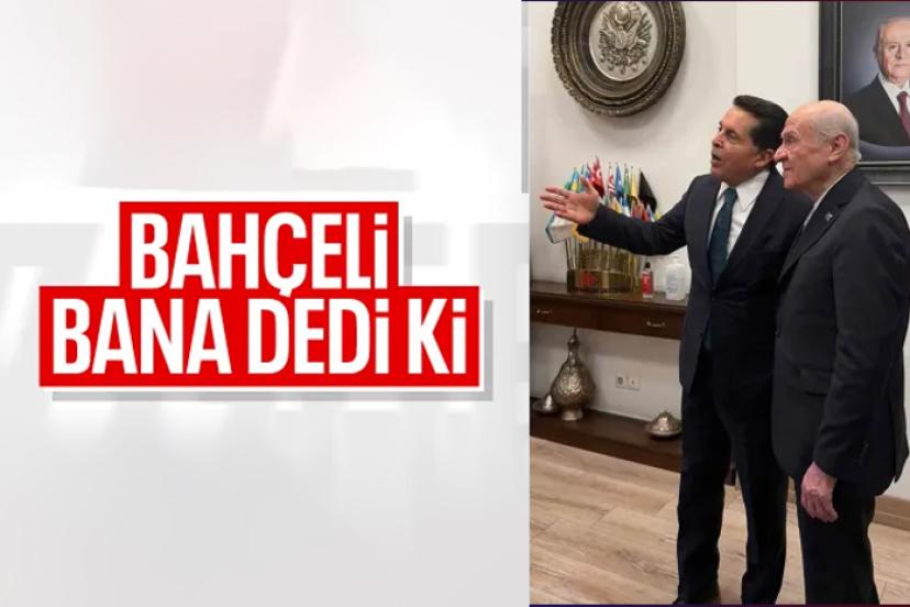 Ahmet Özer, Devlet Bahçeli ile görüşmesini anlattı