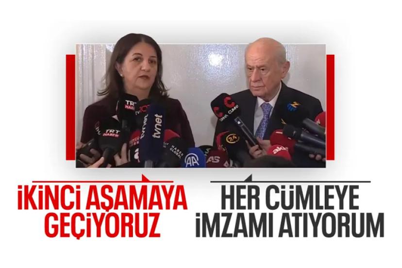 DEM Parti İmralı heyeti, Devlet Bahçeli ile görüştü