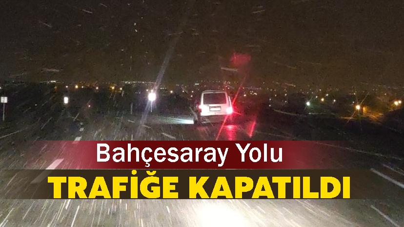 Karabet Geçidi trafiğe kapatıldı