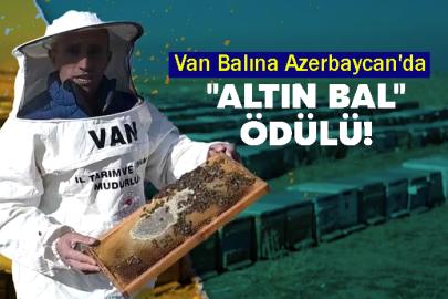 Van Balına Azerbaycan'da "Altın Bal" Ödülü!