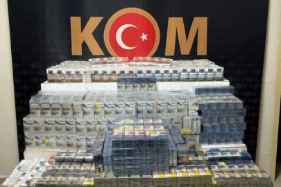 Van’da 2 bin 290 paket kaçak sigara ele geçirildi