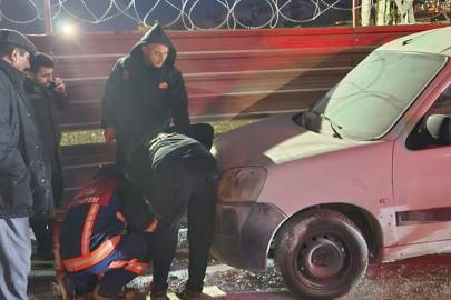 Van’da park halindeki kamyonette yangın