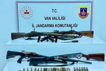 Van’da silah ele geçirildi: 1 gözaltı
