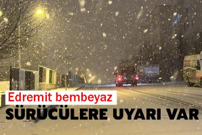 Van’da yoğun kar yağışı