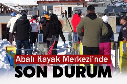 Abalı Kayak Merkezi’nde son durum