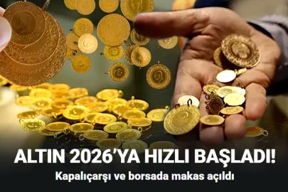Altın 2026’ya hızlı başladı! Kapalıçarşı ve borsada makas açıldı