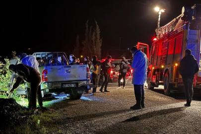 Araç içinde yanmış ceset bulundu