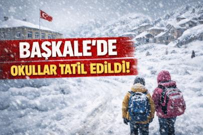 Başkale’de taşımalı eğitime 1 gün ara verildi