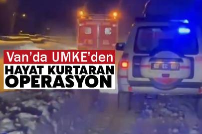 UMKE'den Hayat Kurtaran Operasyon