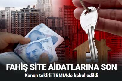 Fahiş Site Aidatlarına TBMM Freni!