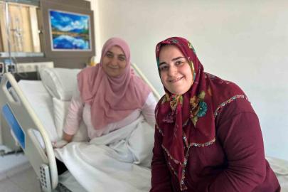 Gebelikte fark edilen şah damarı tümörü Van’da başarıyla alındı