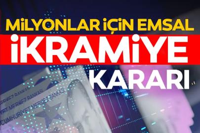 Milyonlar için ikramiye kararı!