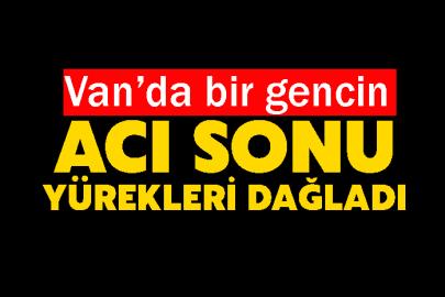 Van’da bir genç iş yerinin önündeki araçta ölü bulundu