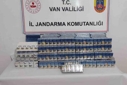 Van’da kaçak sigara ele geçirildi