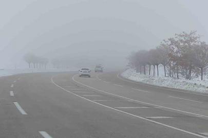 Van’da sis ulaşımı olumsuz etkiledi