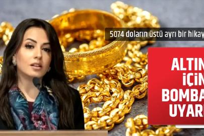 Altın için bomba uyarı!
