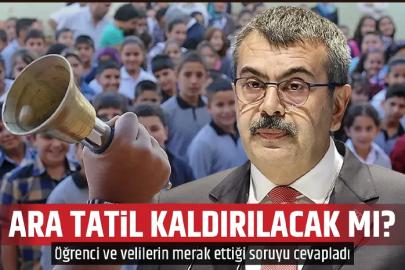 Ara Tatil Kaldırılıyor mu? Bakan Yusuf Tekin Son Noktayı Koydu