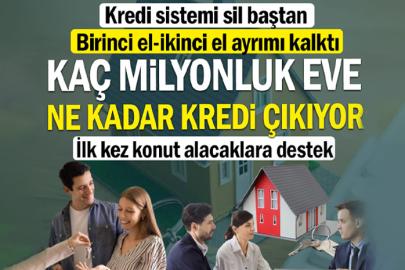Konut kredileri sil baştan!