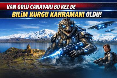 Van Gölü Canavarı Bu Kez de Bilim Kurgu Kahramanı Oldu!