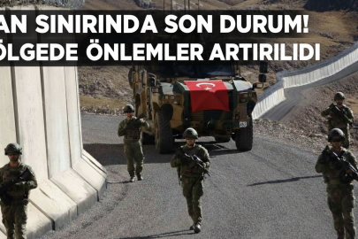 Van Sınırında Bölgedeki Gerilime Karşı Dev Kalkan!