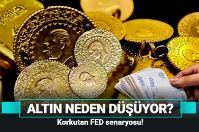 Altın neden düşüyor? Korkutan FED senaryosu!