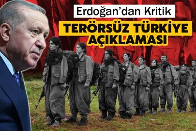 Erdoğan’dan Kritik Terörsüz Türkiye Açıklaması