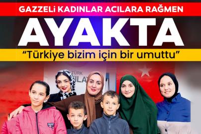 Gazzeli kadınlar acılara rağmen ayakta