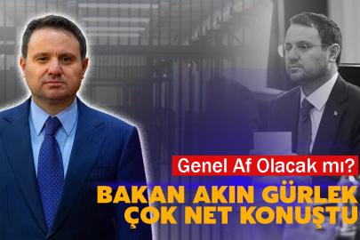 Genel Af Olacak Mı? Bakan Akın Gürlek Çok Net Konuştu