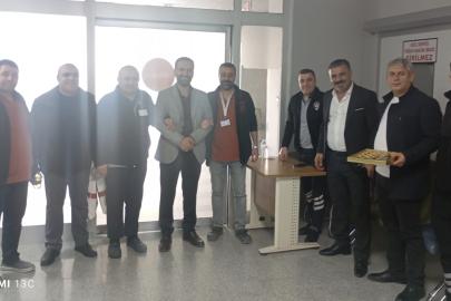 Van Öz Sağlık-İş’ten Bayramda Anlamlı Ziyaret