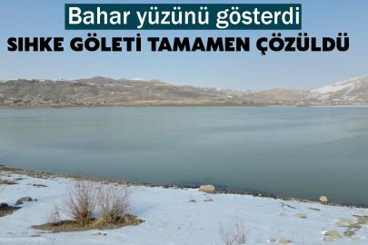 Van’da Bahar Müjdesi: Sıhke Göleti Tamamen Eridi