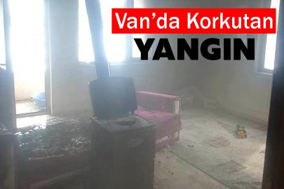 Van’da Korkutan Yangın