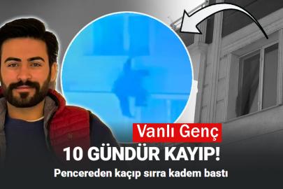 Vanlı Genç Pencereden Kaçıp Sırra Kadem Bastı!