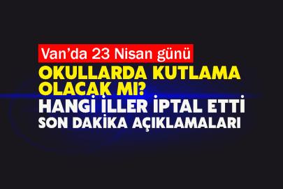 23 Nisan günü okullarda kutlama olacak mı? Son dakika açıklamaları