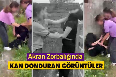Akran Zorbalığında Kan Donduran Görüntüler
