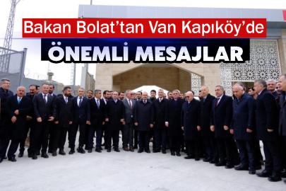 Bakan Bolat: "İran’a açılan kapılarda sorun yok"