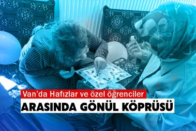 Çaldıran’da özel öğrenciler hafızlarla buluştu