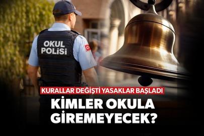 Kurallar değişti! Yeni yasaklar başladı: Kimler okula giremeyecek?