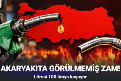 Akaryakıta görülmemiş zam